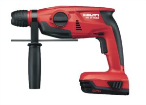 Martillo perforador  a batería TE 2-A22 + 1 batería B22V/5.2Amp. + 1 cargador.